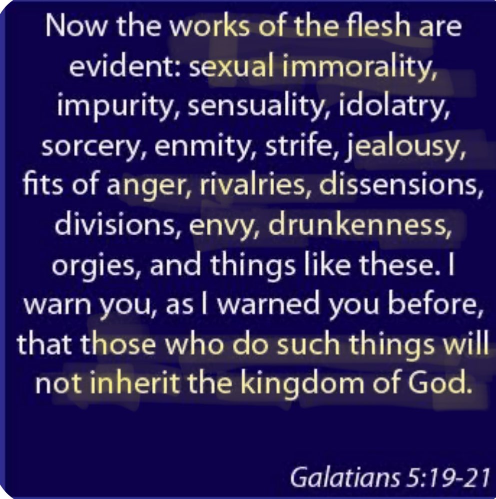 Galatians 5:19-21
